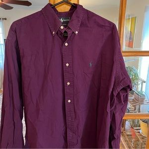 Polo long sleeve button up